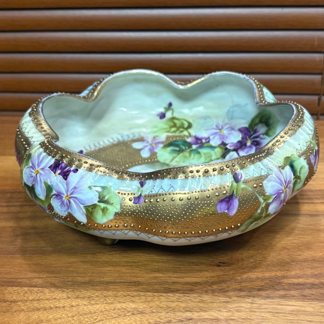 金彩アンティークマイセン　可愛いお皿