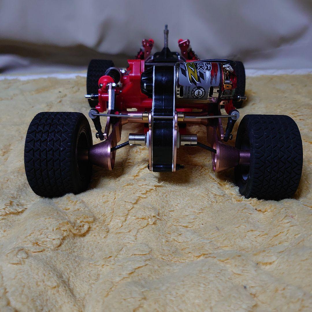 タミヤ　マイティフロッグ　カスタム　ランチャ037ラリーボディ付き