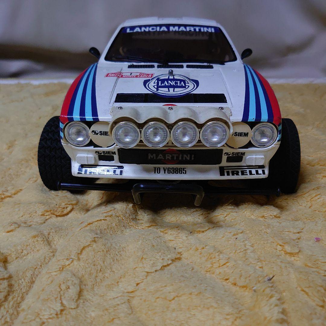 タミヤ　マイティフロッグ　カスタム　ランチャ037ラリーボディ付き