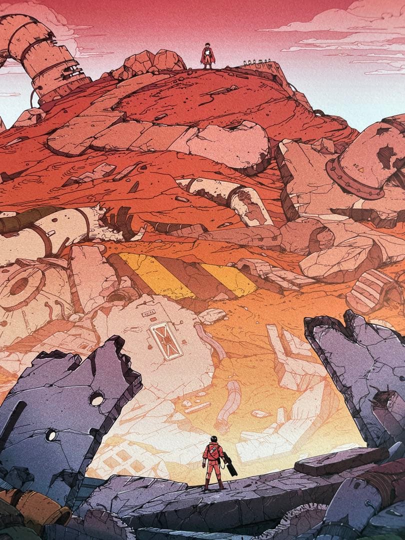 ボトルネックギャラリー AKIRA ポスター　“Tetsuo!”