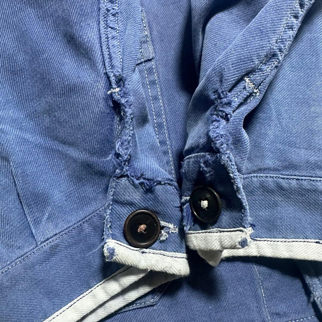 60s フレンチワークジャケット コットンツイル　ユーロワーク ビンテージ