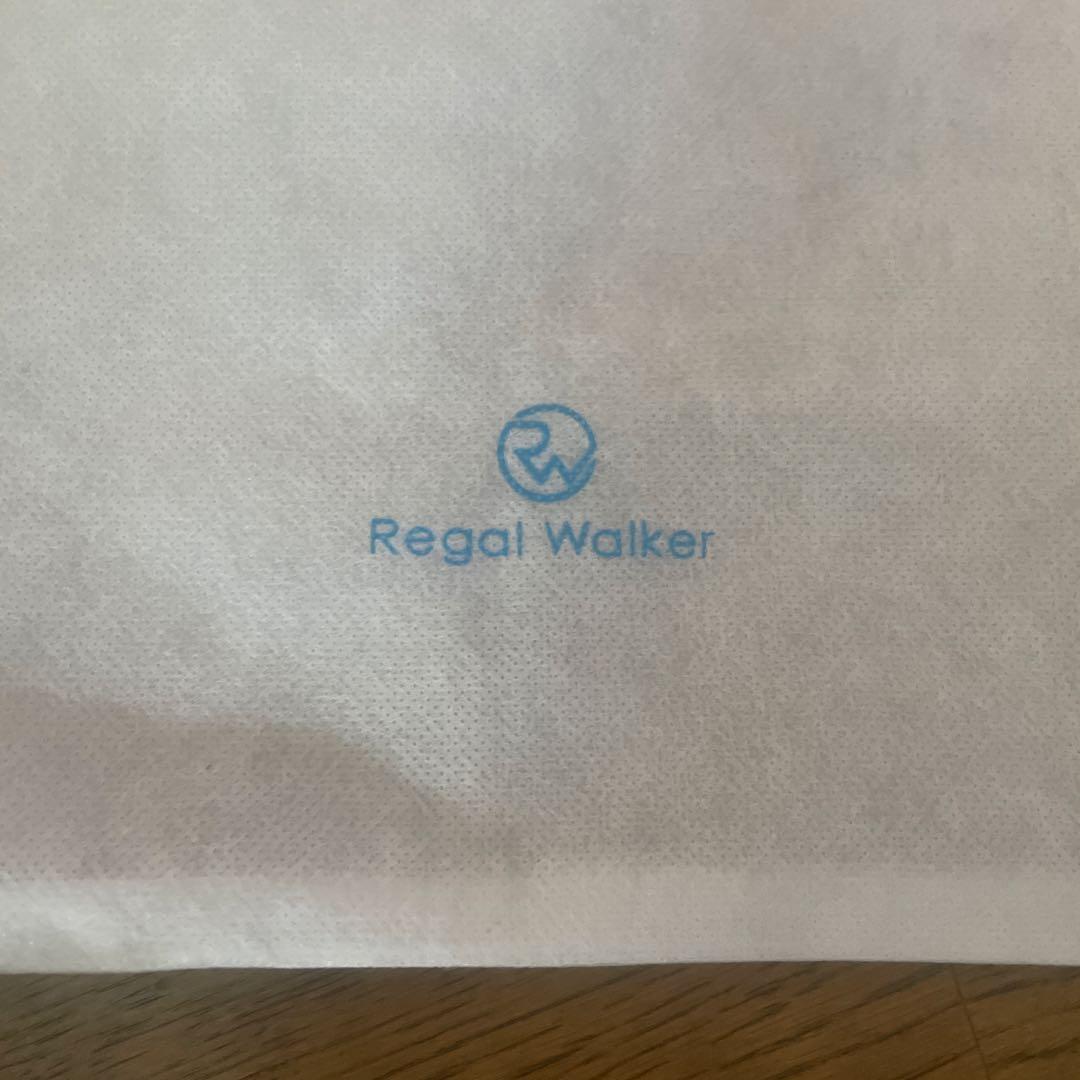 【新品　未使用】　REAGAL 牛革製　デッキシューズ　ネイビー