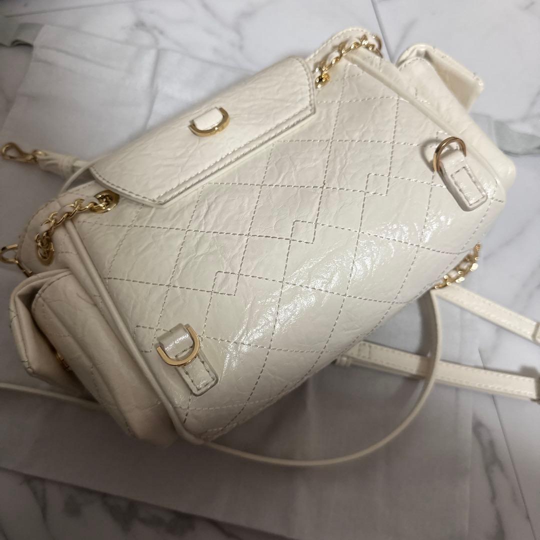 CHARLES&KEITH Duoドゥオ ツーウェイフロントフラップバックパック