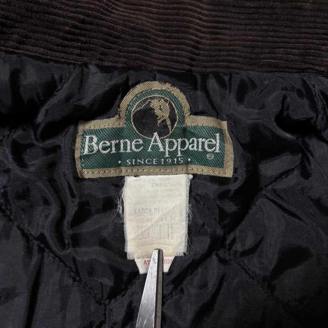 古着ダックジャケットトラディショナルコートキャメルブラウンコーデュロイ襟アメカジ