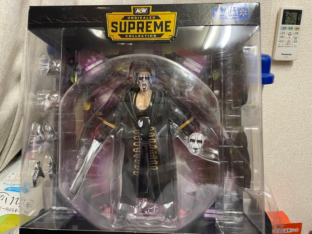 AEW ジャズウェアズ　ウォルマート限定　スティング　フィギュア　(箱破損あり)