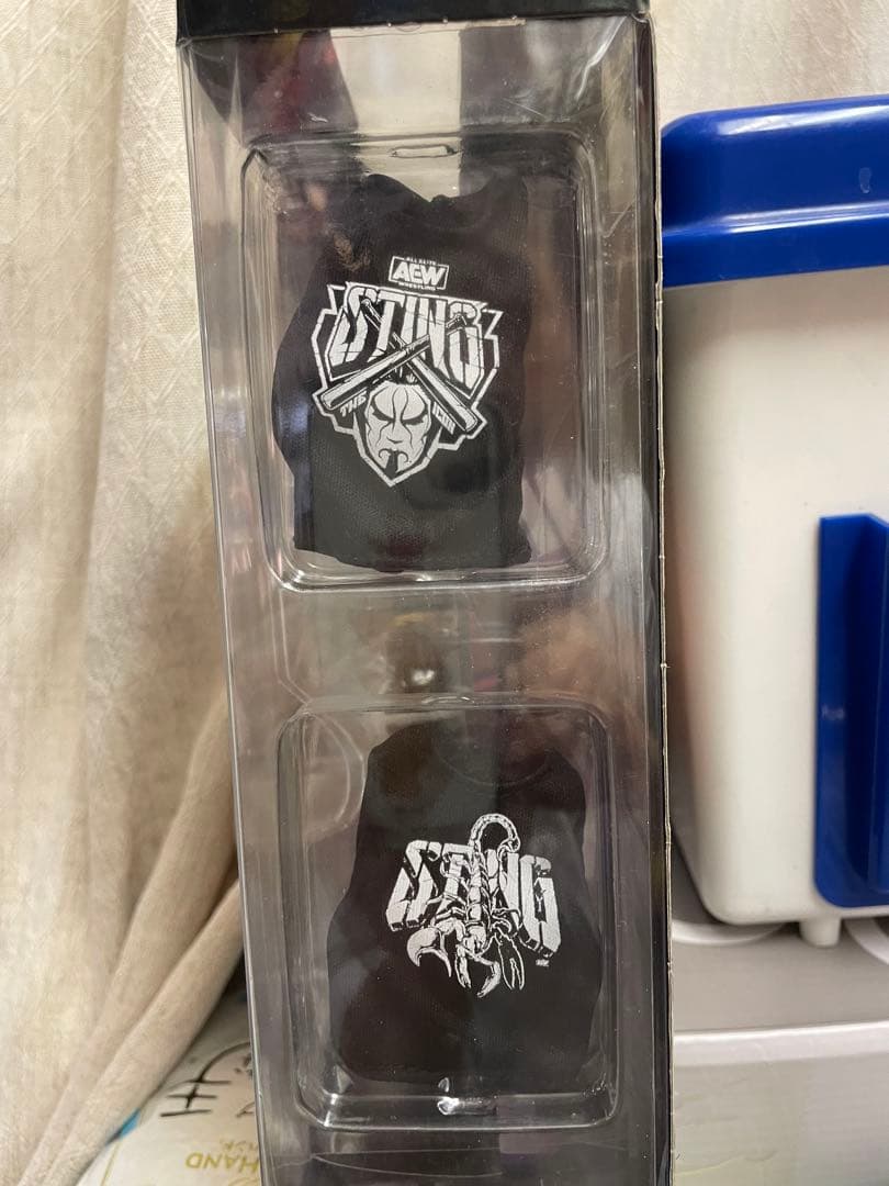 AEW ジャズウェアズ　ウォルマート限定　スティング　フィギュア　(箱破損あり)