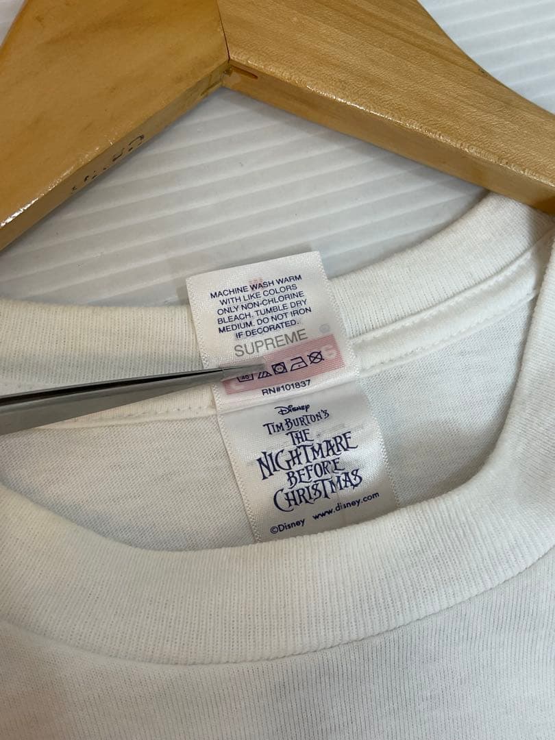 23FW Supreme Skeleton Tee Tシャツ M 半袖 ホワイト