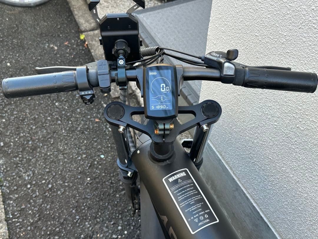 ARCHON A02 電動アシスト自転車 ブラック