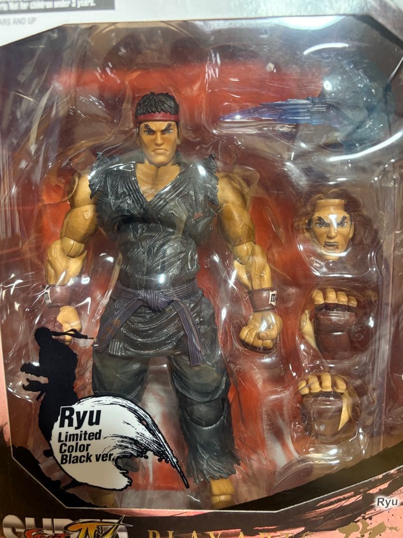 プレイアーツ改 スーパーストリートファイター4 リュウ ブラック ver.
