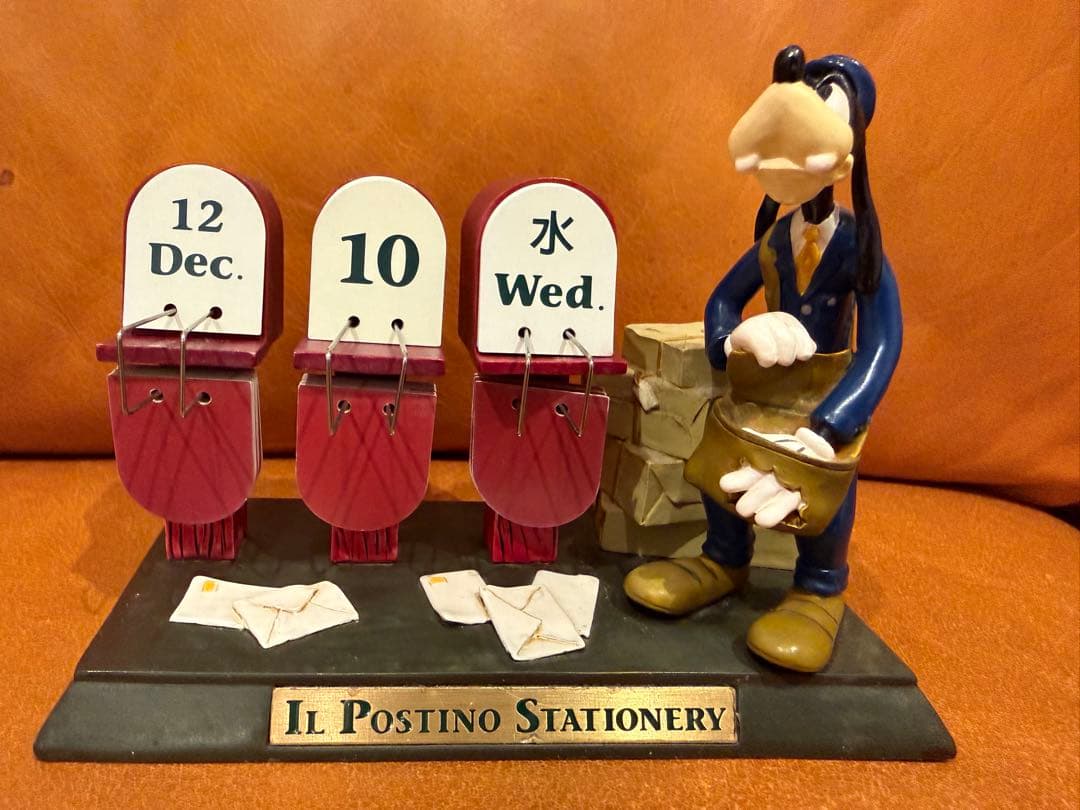 東京ディズニーシー イルポスティーノ ステーショナリー グーフィー カレンダー
