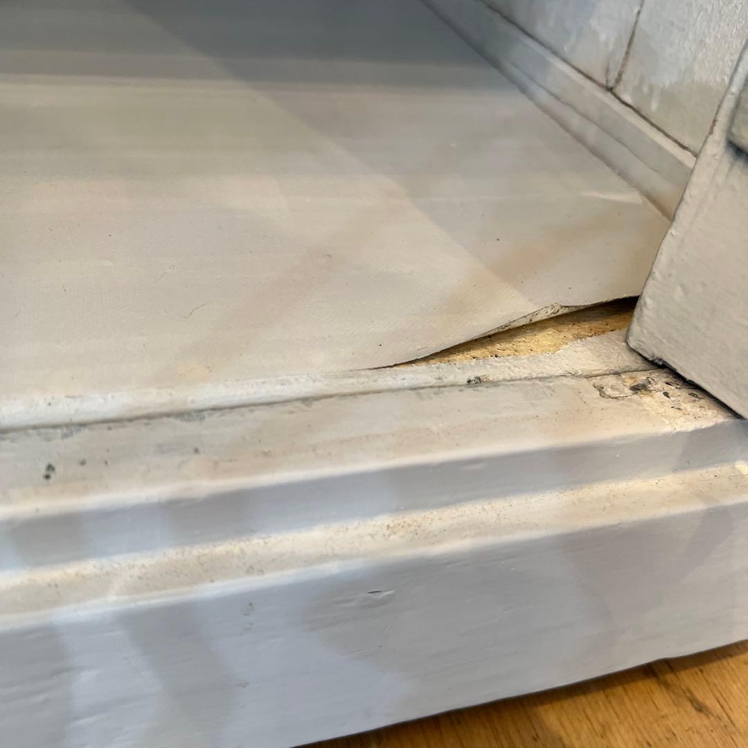 英国ヴィンテージ1950年〜塗りキャビネット 引き出し付き