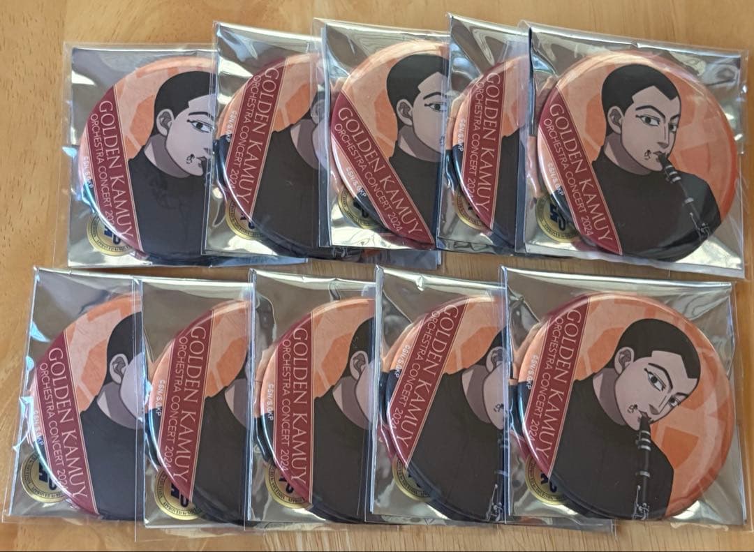 ゴールデンカムイ 宇佐美時重 オーケストラコンサート シークレット缶バッジ