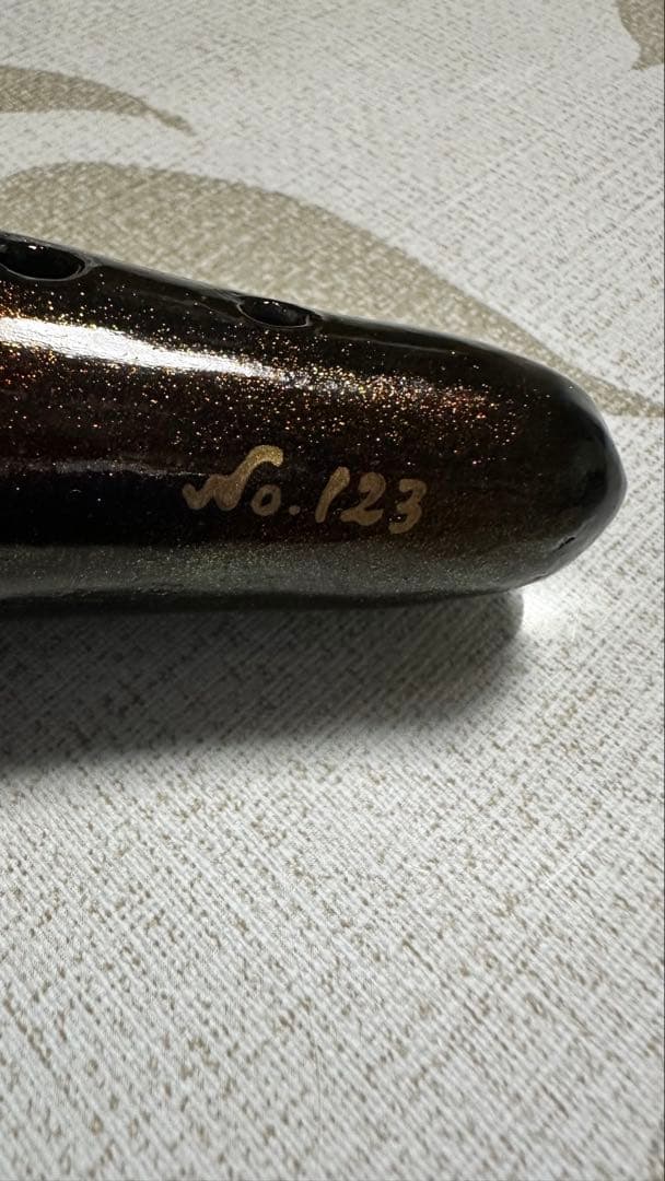 Kiminoオカリナ　Saurus漆モデル　アルトC管