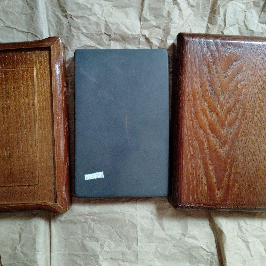 中国骨董【7吋宋坑古端渓櫸木硯箱付】旧蔵極品コレクション定価¥40000貴重希少