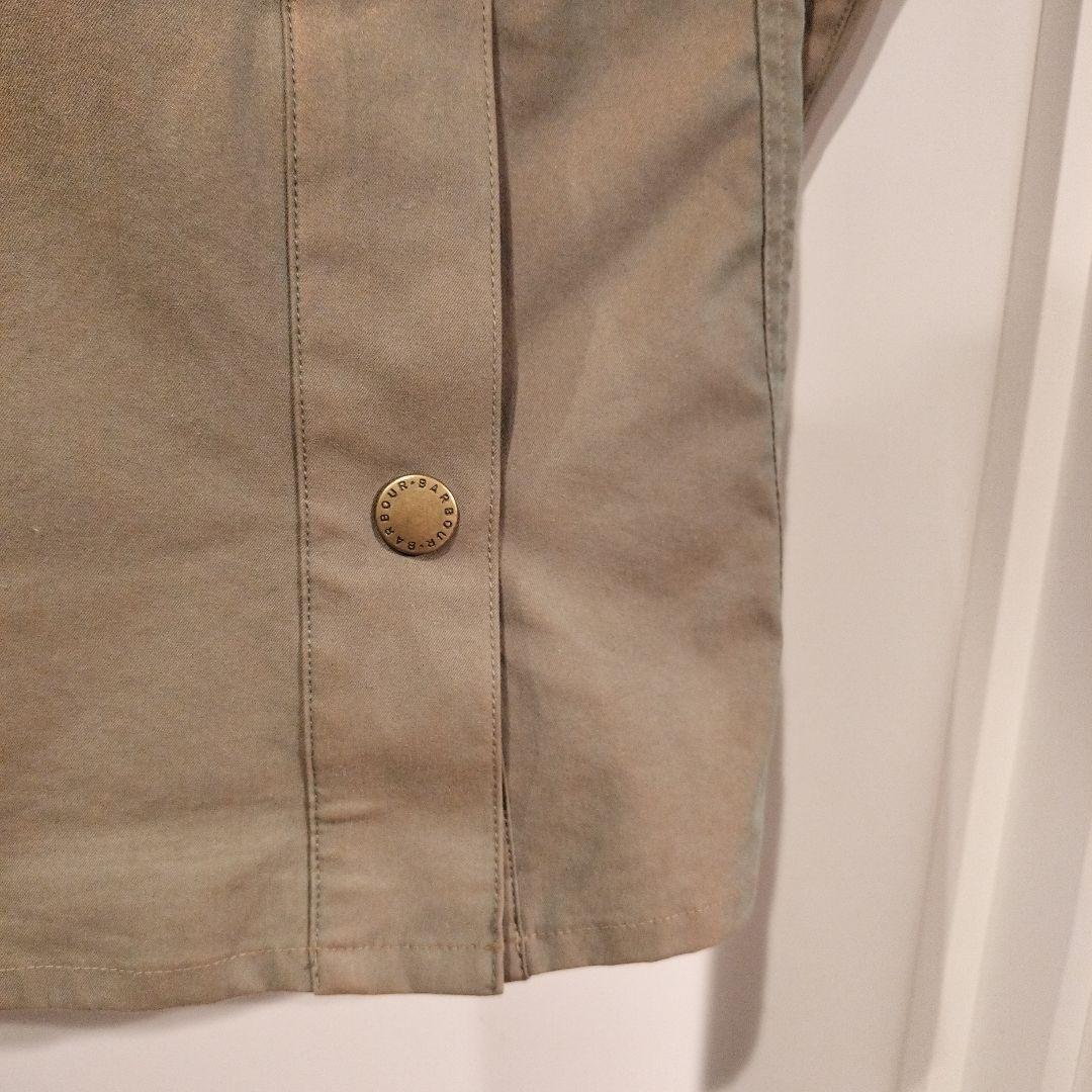 BEAMS F 別注バブアーBEDALE 玉虫色 38