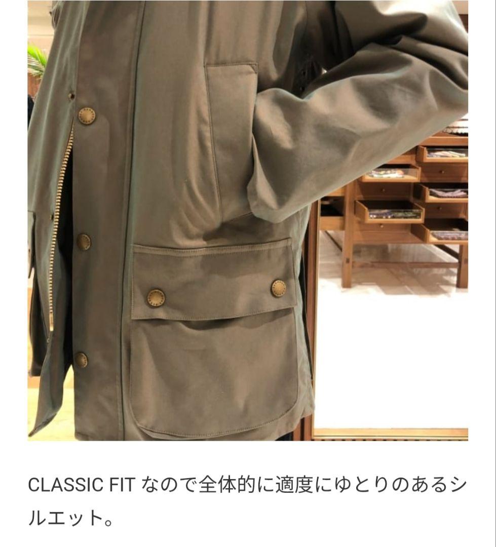 BEAMS F 別注バブアーBEDALE 玉虫色 38