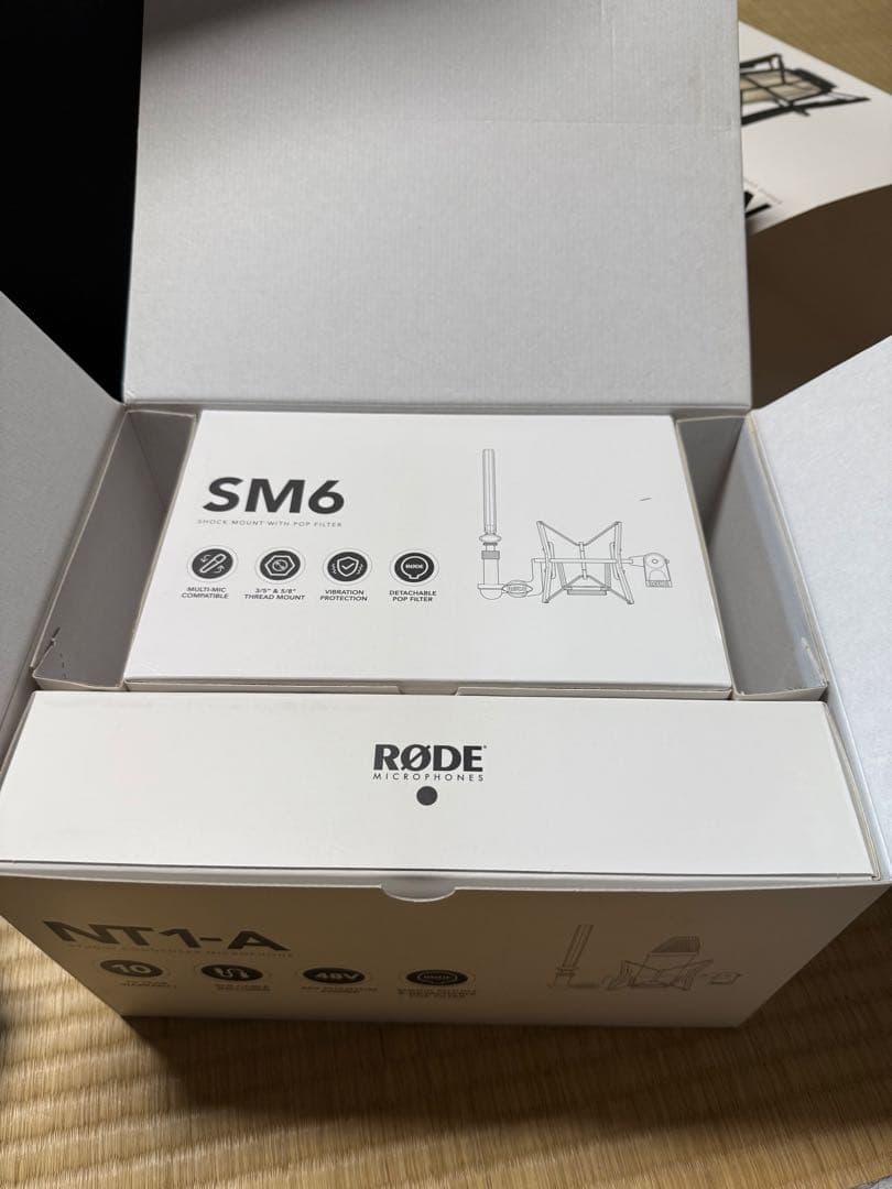 Yasue☆ RØDE コンデンサーマイク ポップフィルター付き