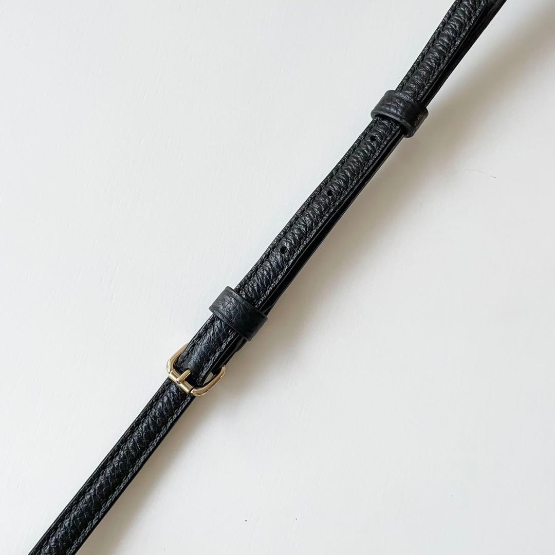 【極美品】COACH ダブルファスナー ショルダーバッグ カメラバッグ 黒