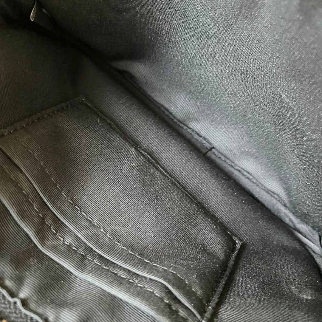 【極美品】COACH ダブルファスナー ショルダーバッグ カメラバッグ 黒