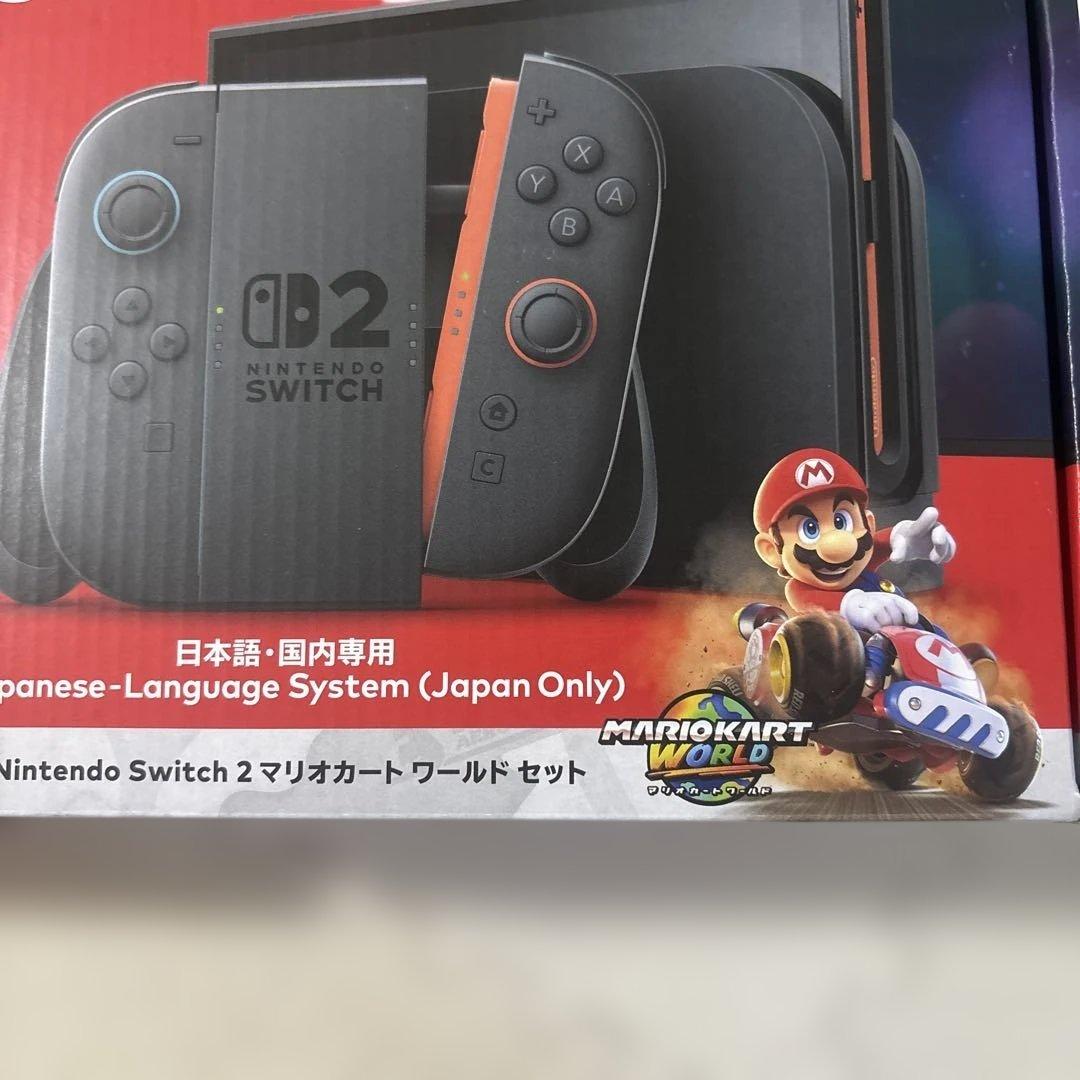 【新品】Switch2 本体 国内専用　マリオカートワールドセット