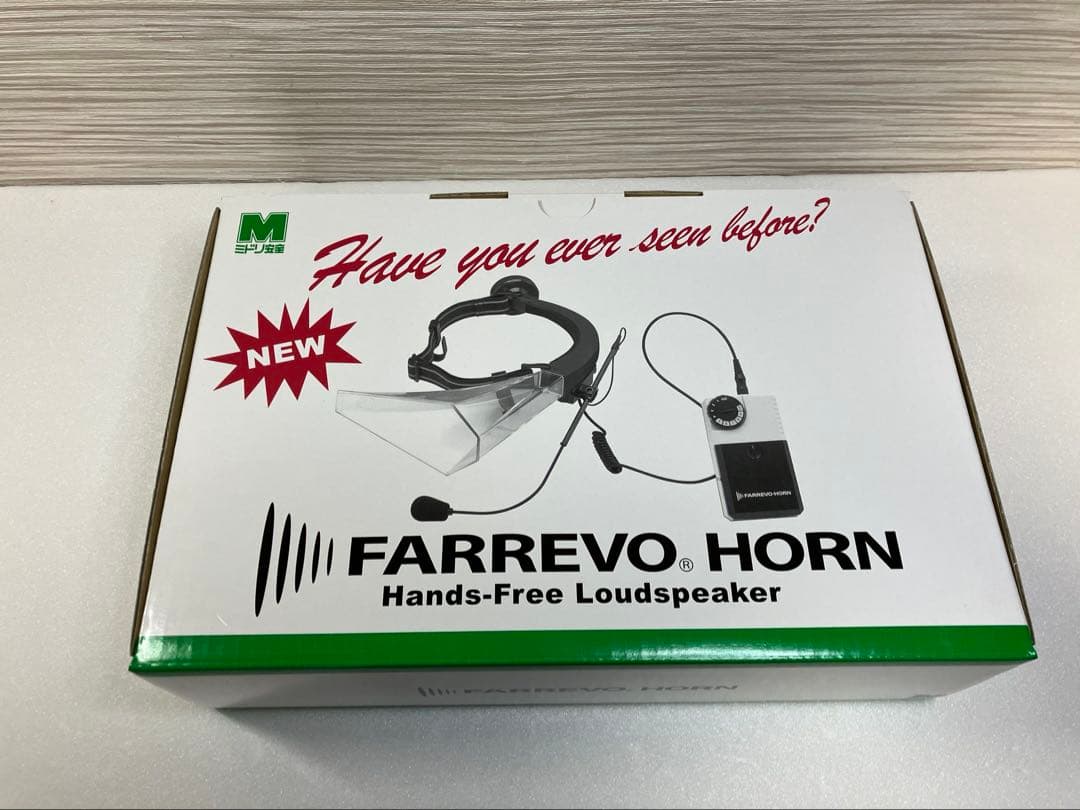 未使用　FARREVO HORN HFS-03 ハンズフリー 拡声器