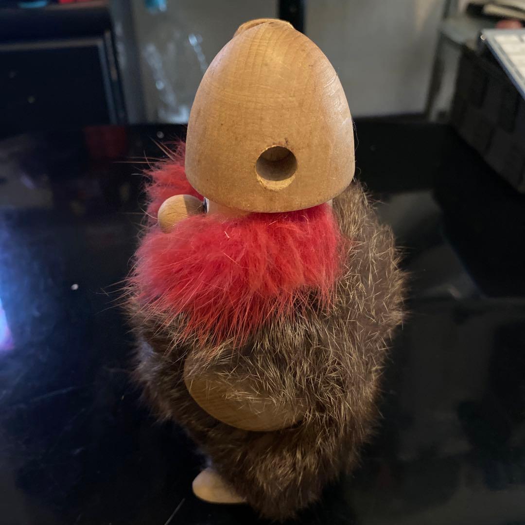 ノギンス　バイキング人形　北欧　ヴィンテージ　赤ひげ　つのなし