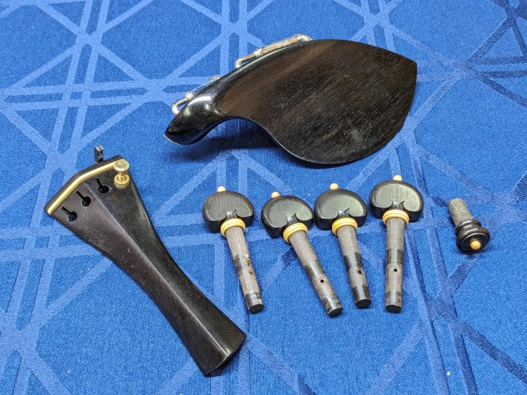バイオリンパーツセット　新品イタリアンバイオリンから外したもの
