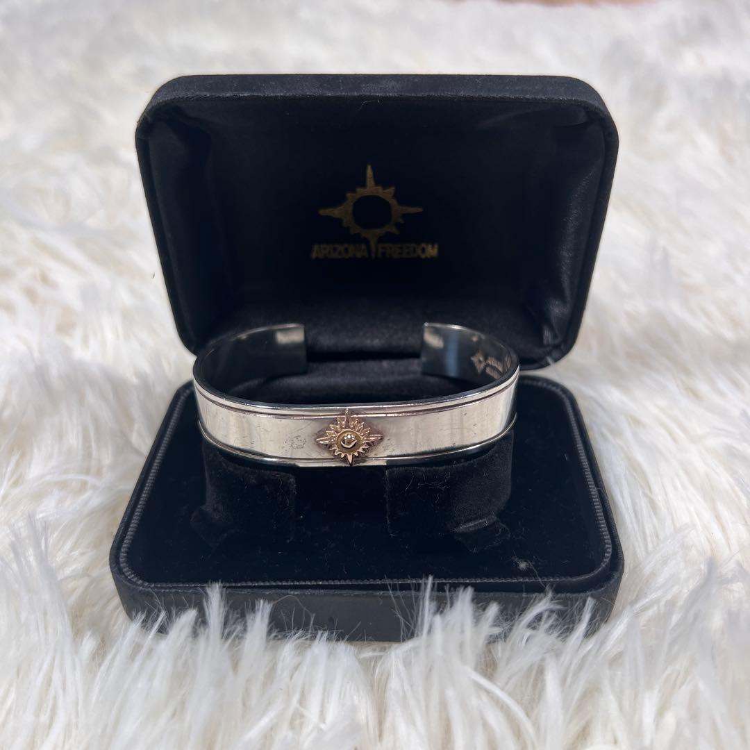 【レア】ARIZONA FREEDOM シルバーバングル 大太陽神
