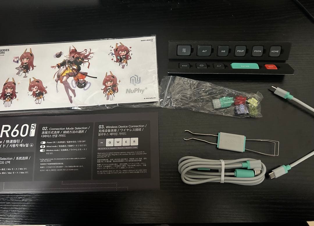 nuphy Air60 V2 メカニカルキーボード