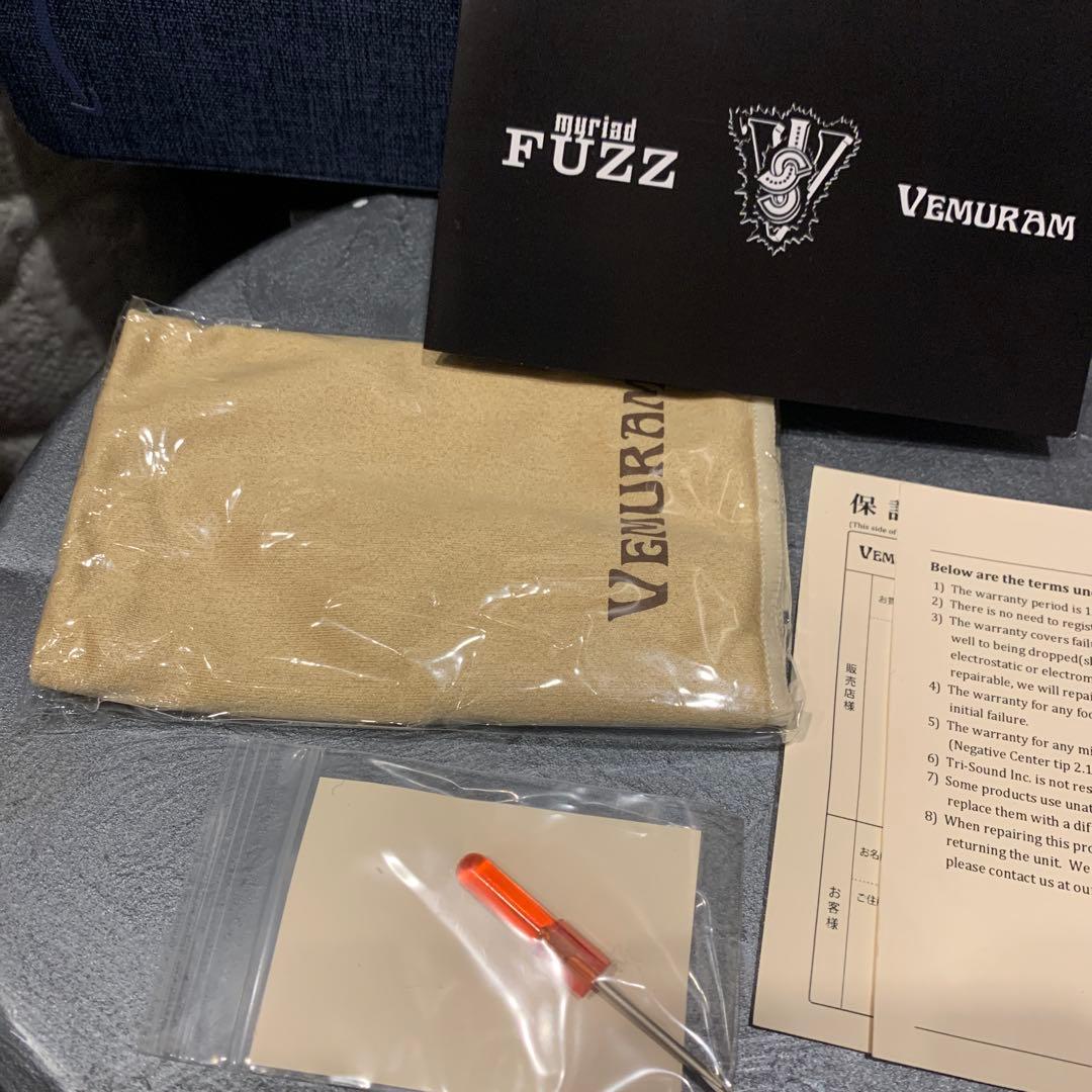 もちくんさん専用　VEMURAM Myriad Fuzz 箱あり