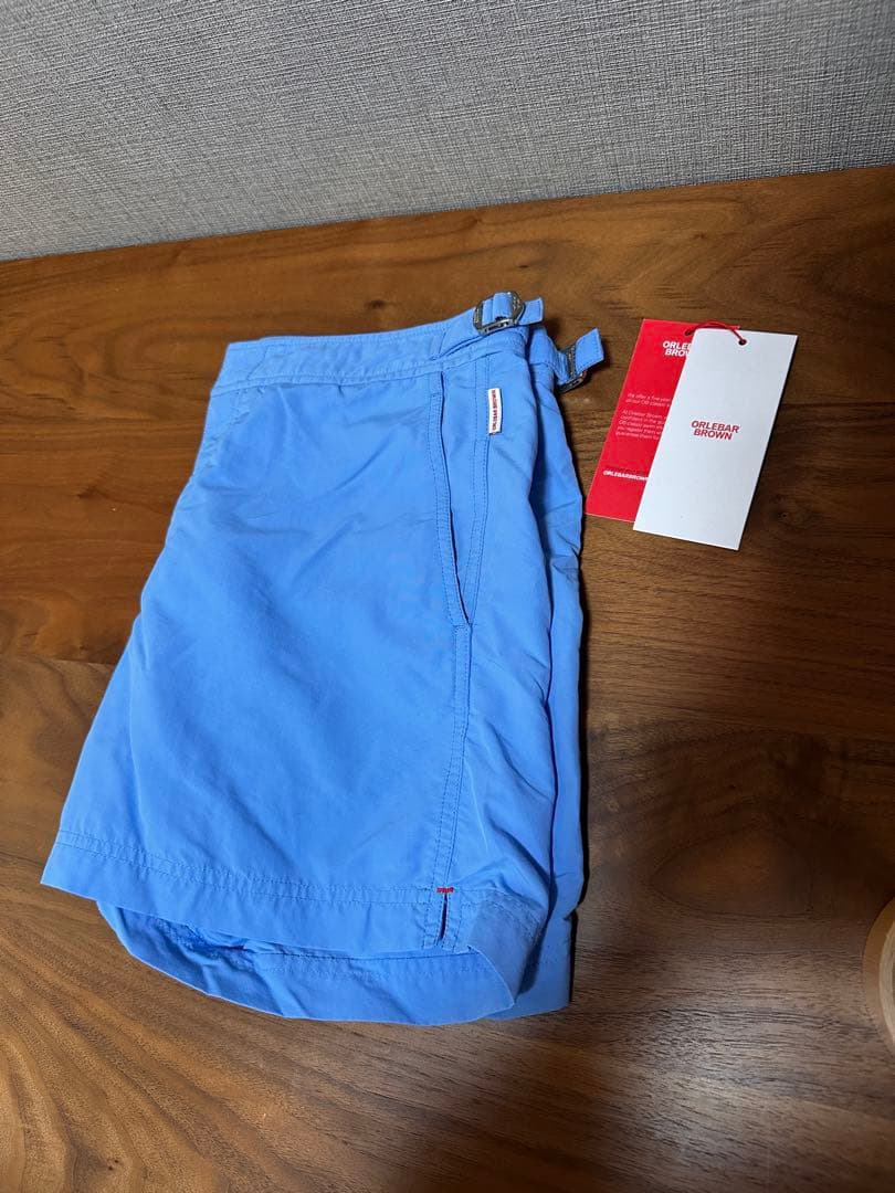 オールバーブラウン 水色 ショートパンツ 30美品