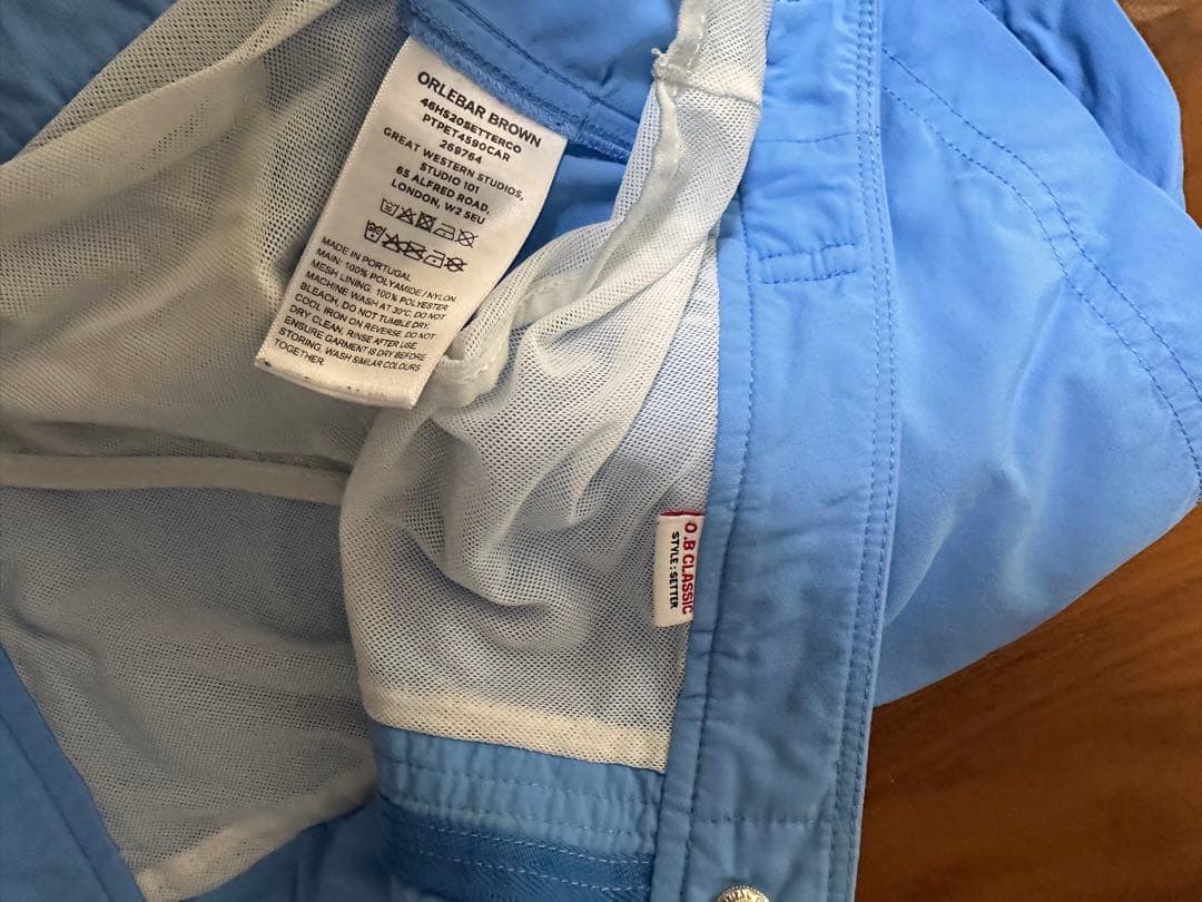 オールバーブラウン 水色 ショートパンツ 30美品