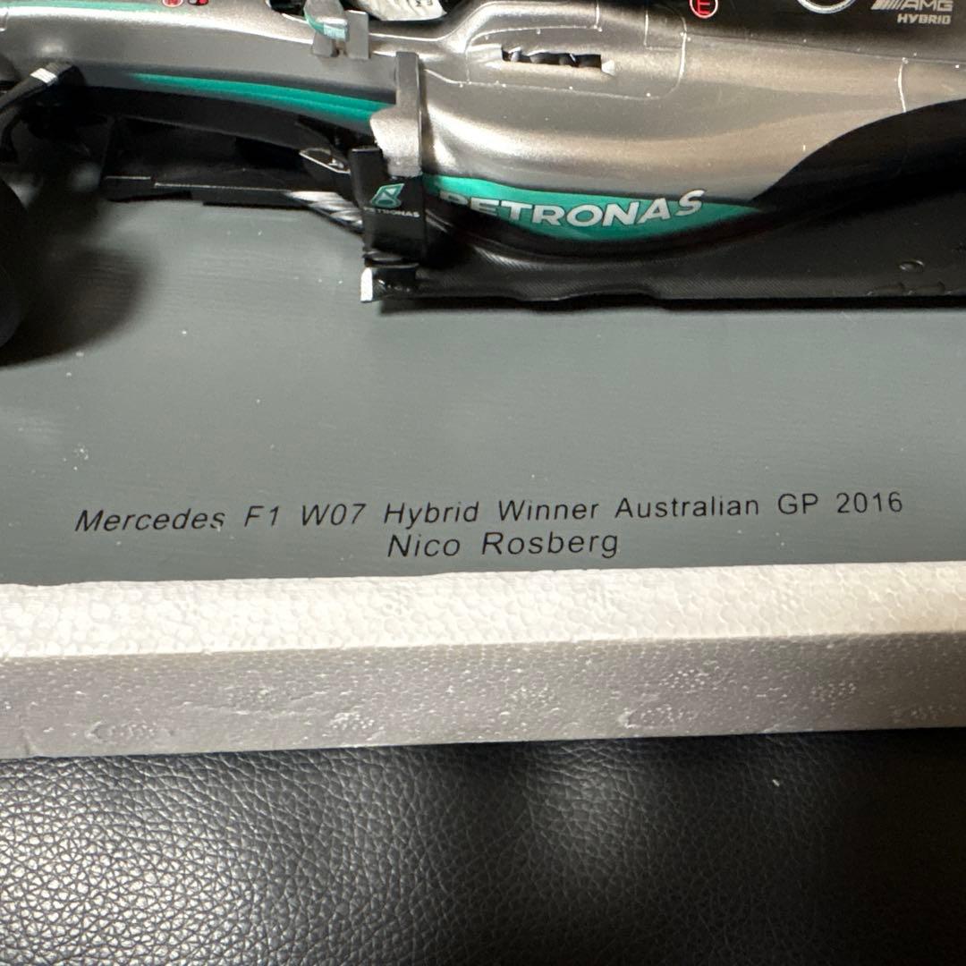 F1ミニカー　メルセデスAMG ロズベルグ 2016年