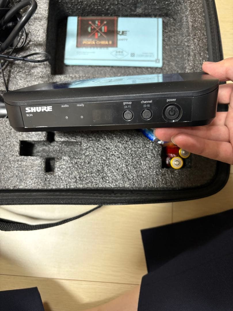 SHUREBLX24J/SM58-JBワイヤレスマイク