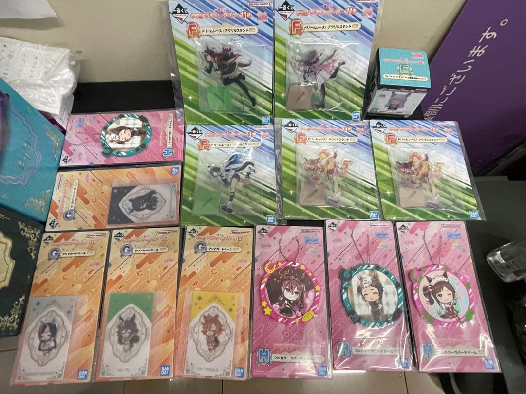 一番くじ　ウマ娘 セット17個 フィギュア　ラストワンAEFGH