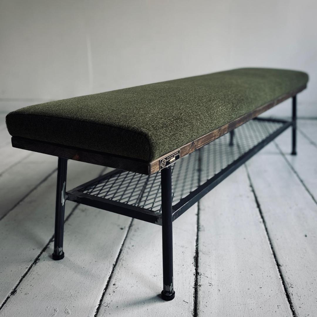 ★週末セール★インダストリアルブランチ【リビングベンチ（展示品）】アイアン家具