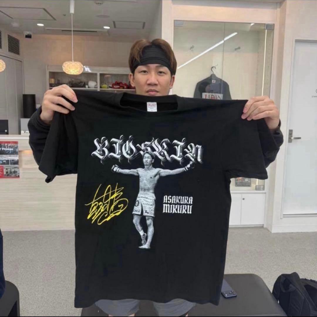 BIO SKIN LAB. RIZIN 朝倉未来 Tシャツ M 師走の超強者祭り