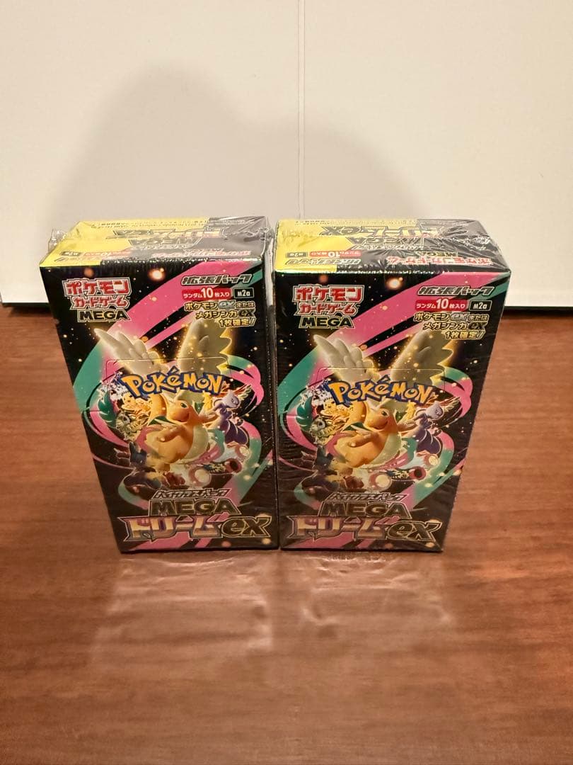 インフェルノX、テラスタルフェス ex、MEGA ドリーム ex 6BOXセット