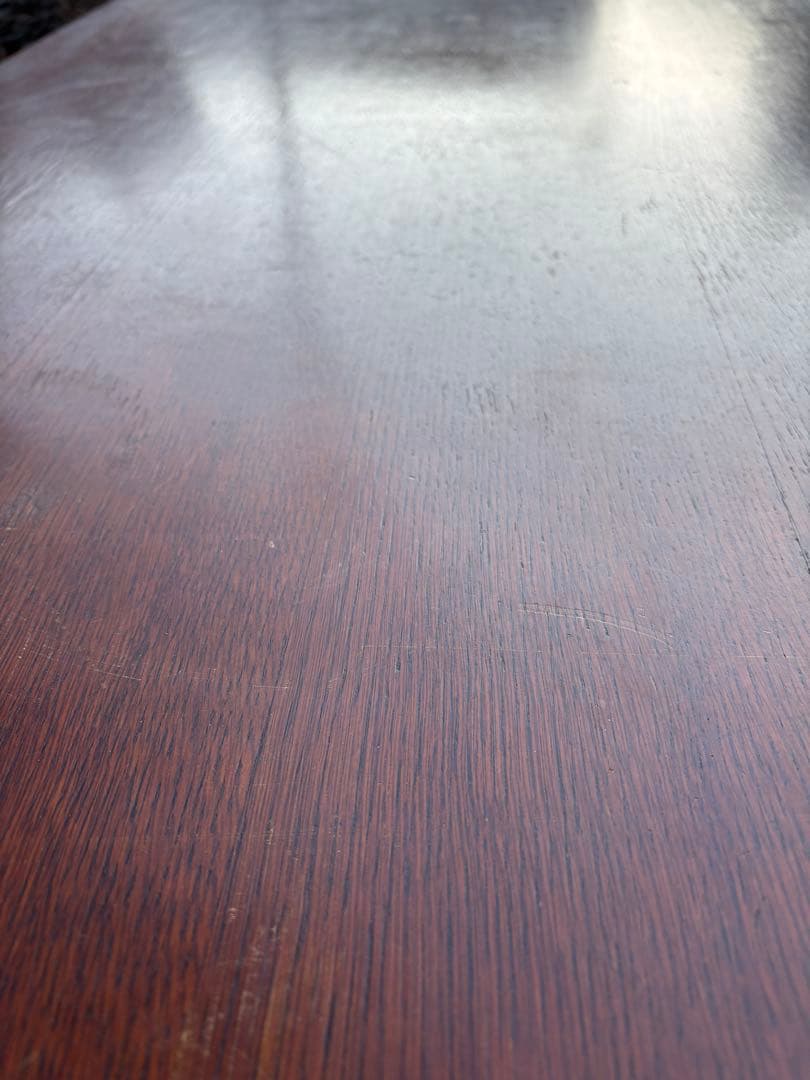 ③ イギリスヴィンテージ 4人掛け　ダイニングテーブル　リフェクトリーテーブル