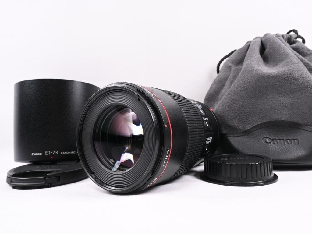 【美品】 キヤノン EF 100mm F2.8 L MACRO IS USM