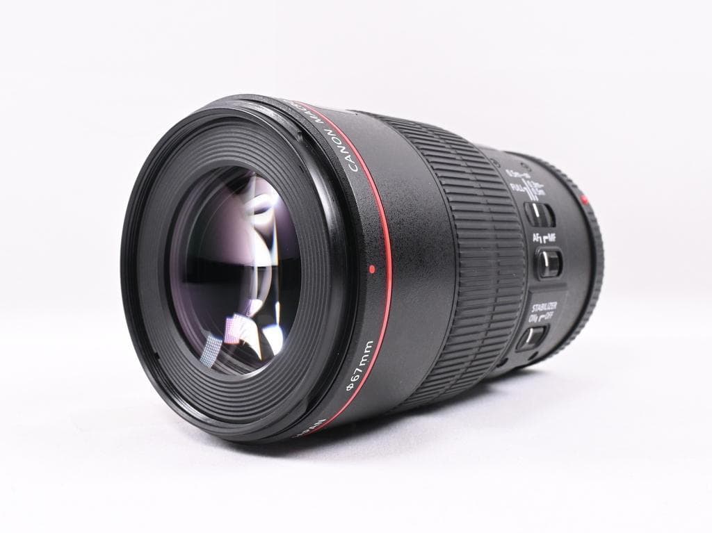 【美品】 キヤノン EF 100mm F2.8 L MACRO IS USM