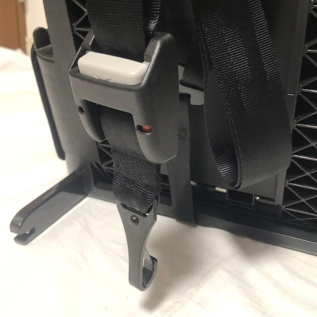 送料込★美品★Crestella isofixモバイル ジュニアシート