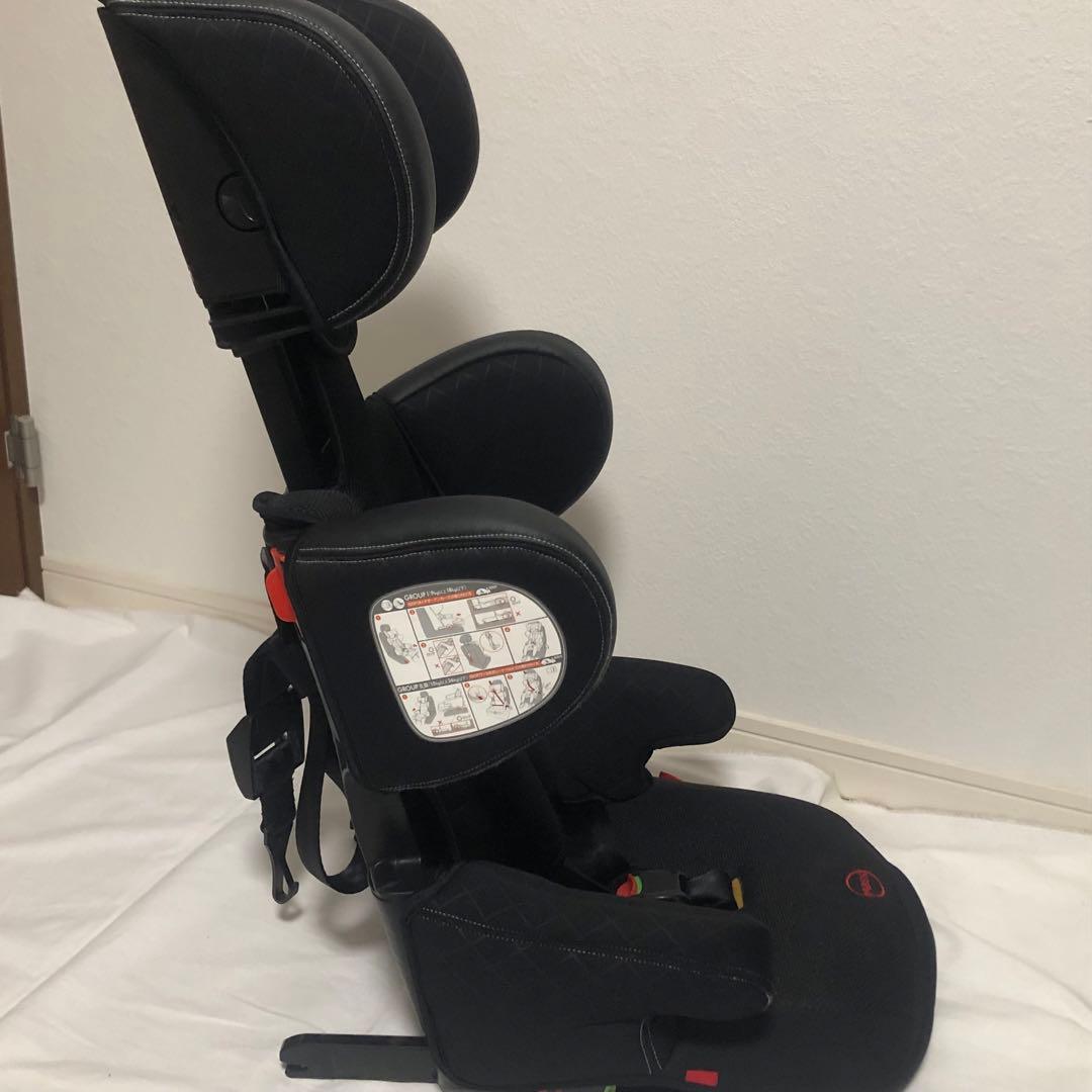 送料込★美品★Crestella isofixモバイル ジュニアシート