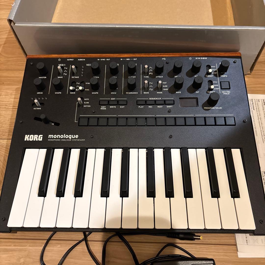 【美品】KORG monologue アナログシンセサイザー