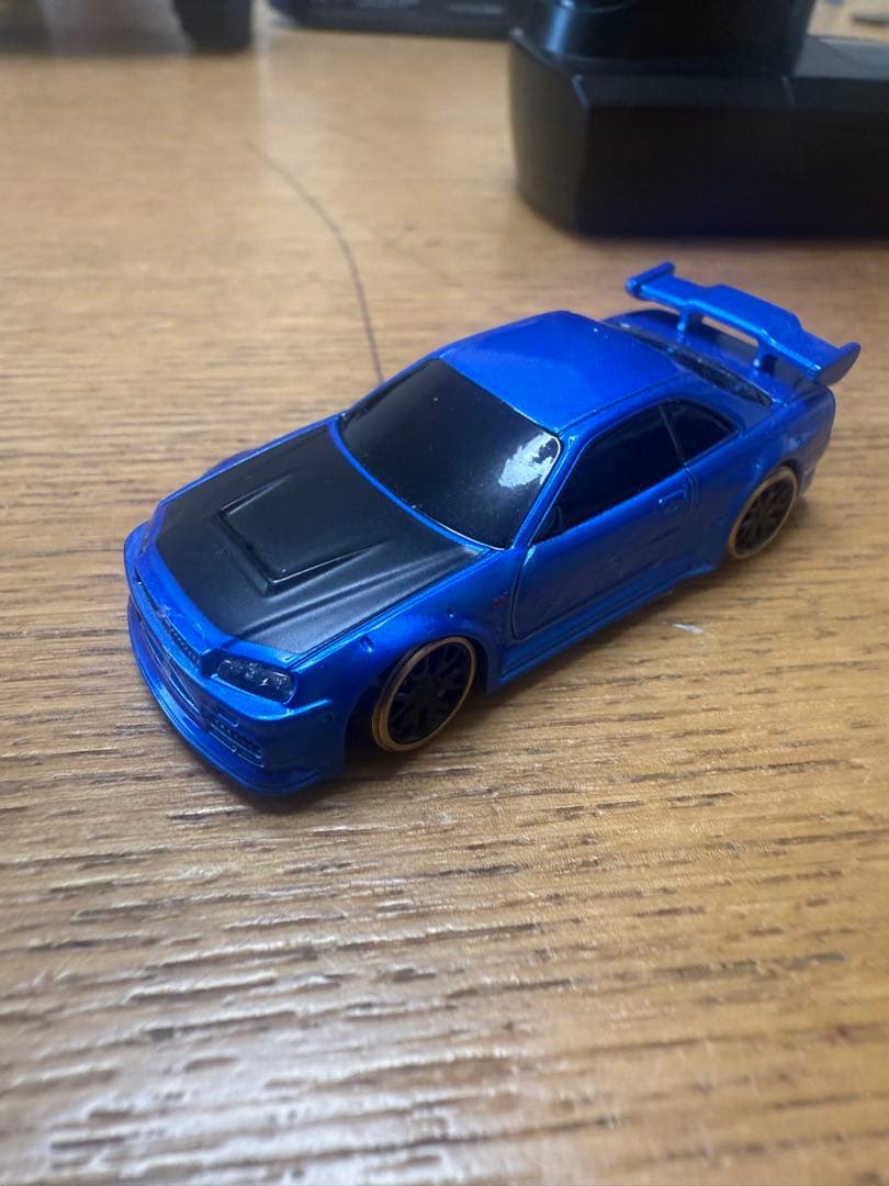ターボーレーシング　車　青モデル