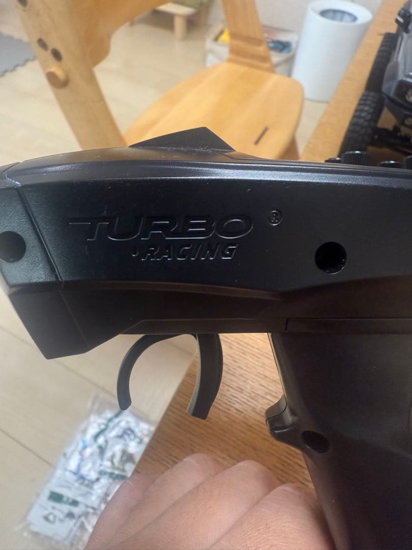 ターボーレーシング　車　青モデル