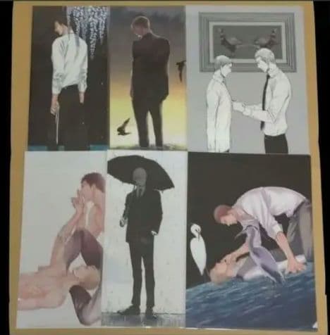 「囀る鳥は羽ばたかない／ヨネダコウ」Ａ４クリアファイル 全６種類セット