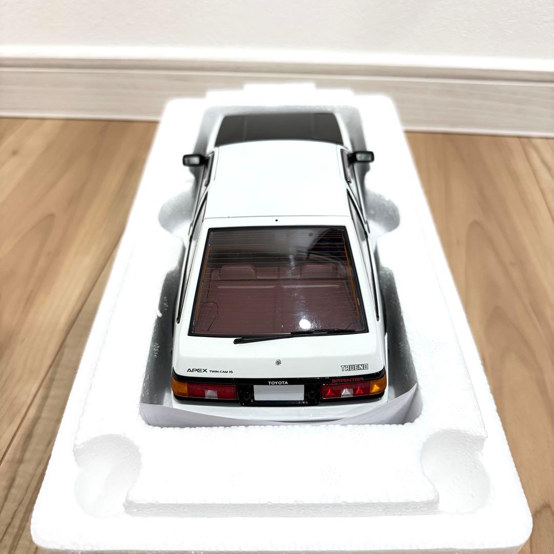 【美品】 Autoart オートアート 頭文字D 1/18 トレノ プラモデル