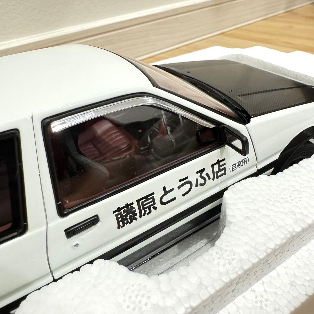 【美品】 Autoart オートアート 頭文字D 1/18 トレノ プラモデル