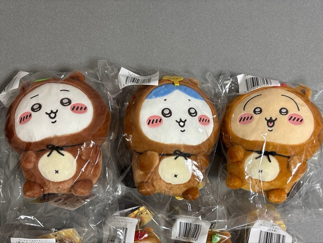 ちいかわたぬきだもんくじ B賞　C賞 コンプリートセット